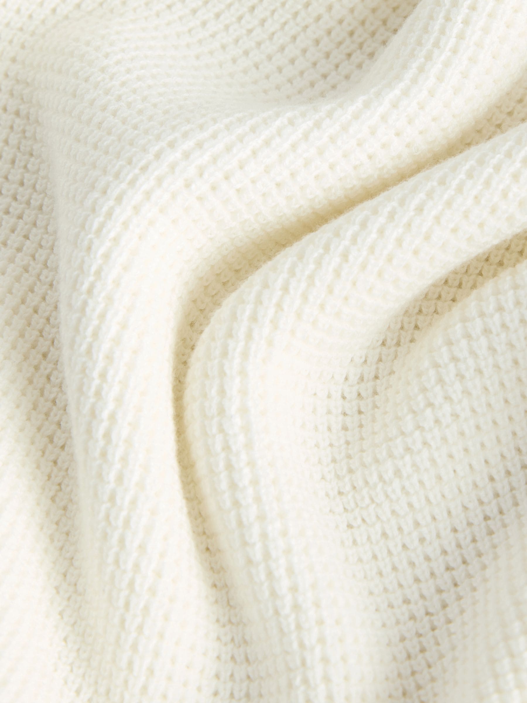 Dsiney Kidz - Ecru Cream Long Sleeve Textured Polo Shirt (3-16yrs) image 3