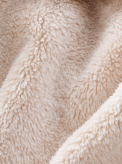 Cream Soft Touch Fleece Dressing Gown (9mths-16yrs)