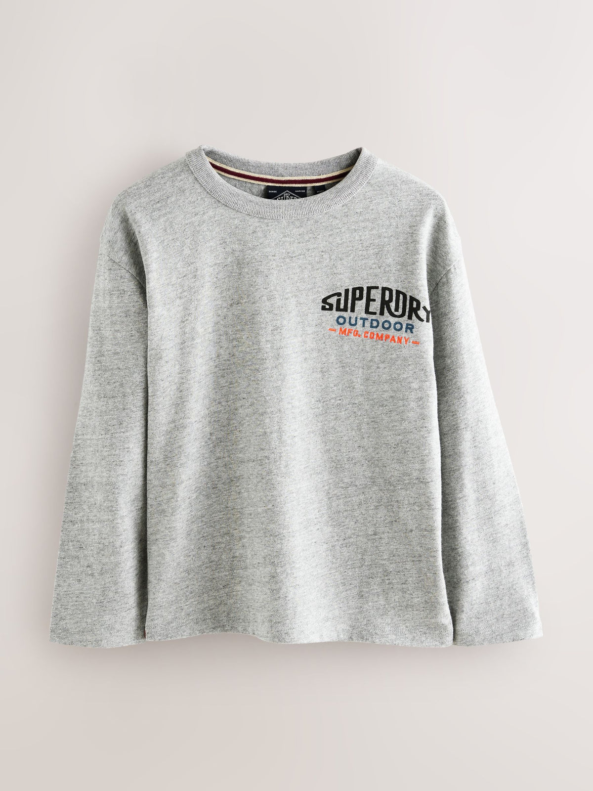 Dsiney Kidz - Superdry Grey Long Sleeve T-Shirt image 5