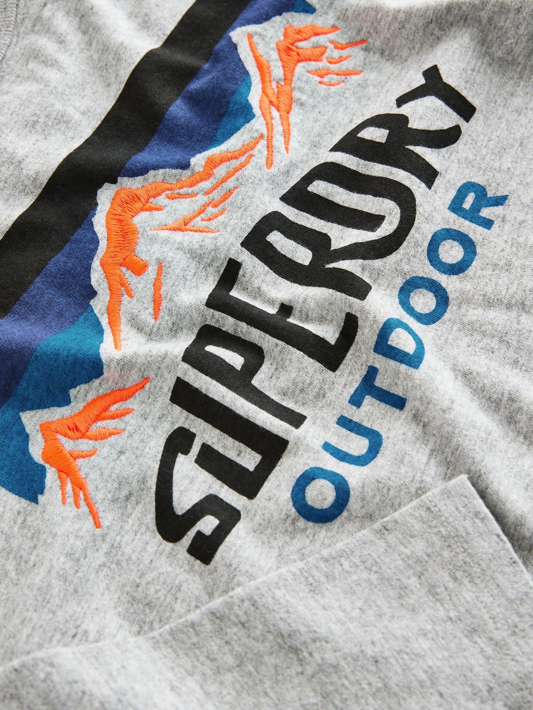 Dsiney Kidz - Superdry Grey Long Sleeve T-Shirt image 8