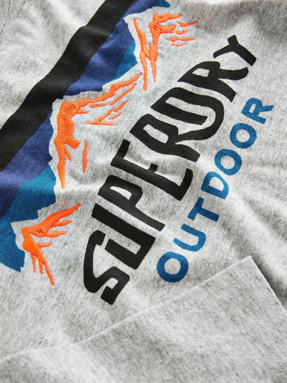Dsiney Kidz - Superdry Grey Long Sleeve T-Shirt image 8