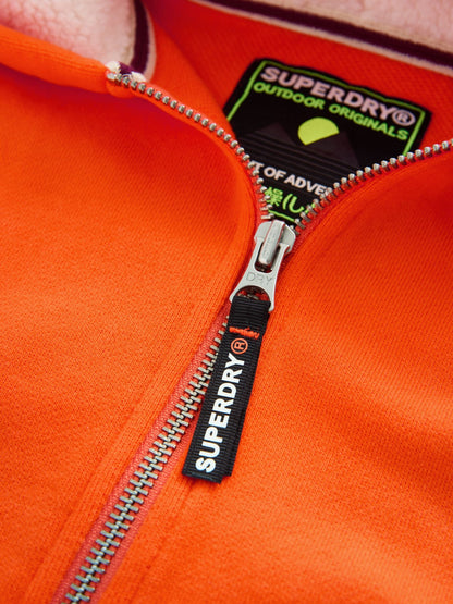 Dsiney Kidz - Superdry Orange Zip Through Hoodie image 8