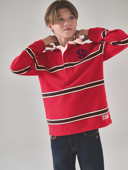 Dsiney Kidz - Superdry Rugby Red Shirt image 1