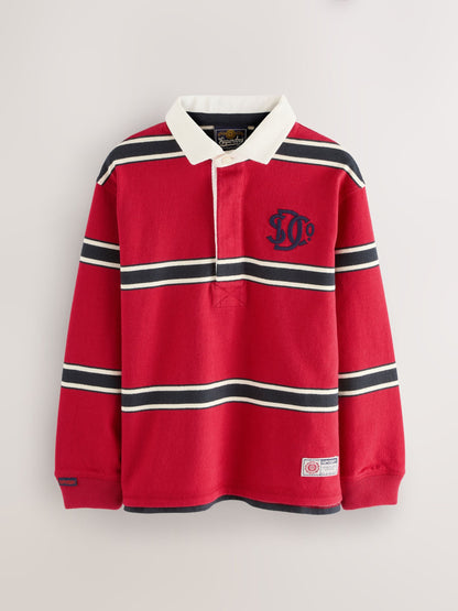 Dsiney Kidz - Superdry Rugby Red Shirt image 5