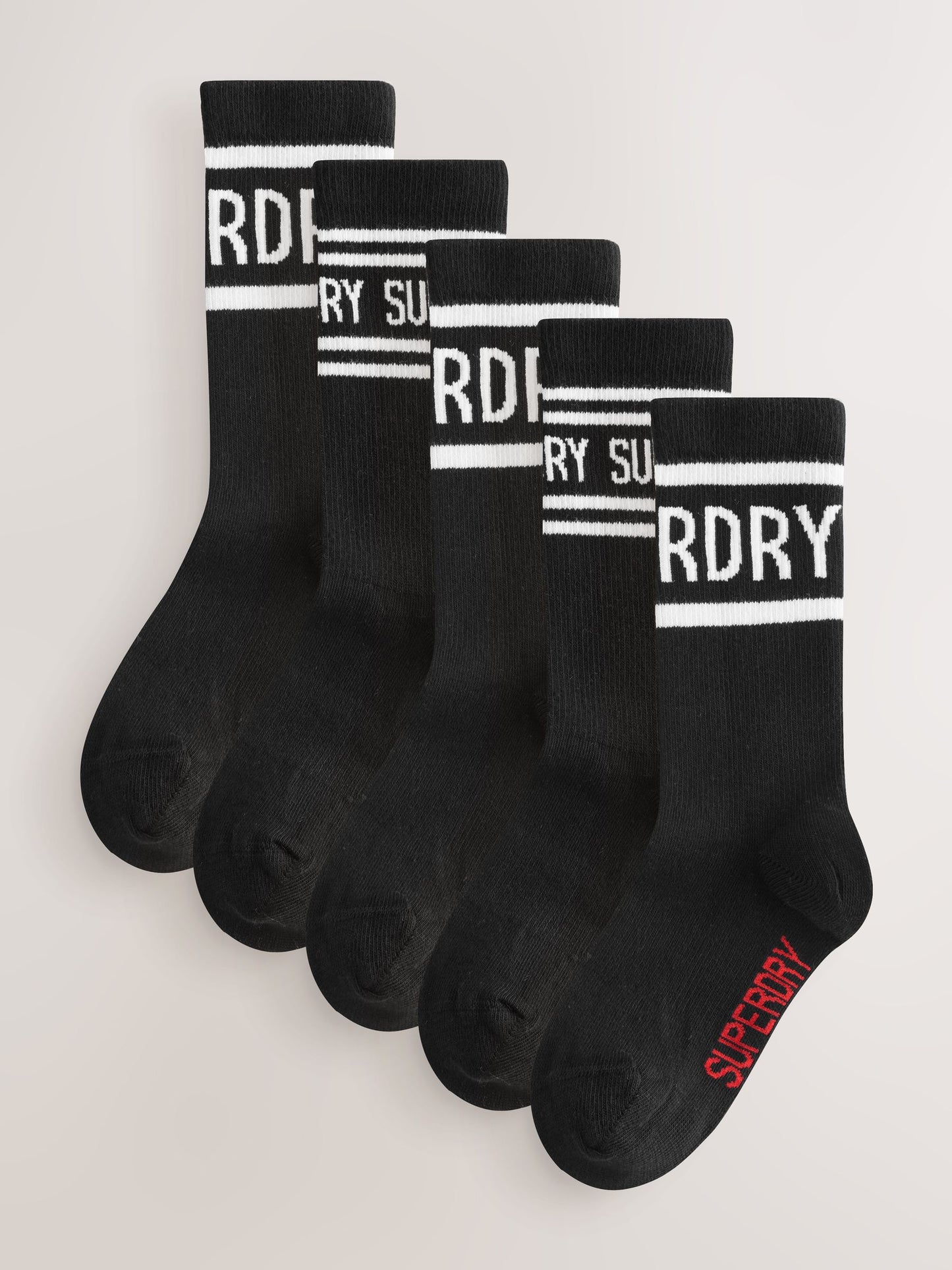 Superdry Black Socks 5 Pack image 1