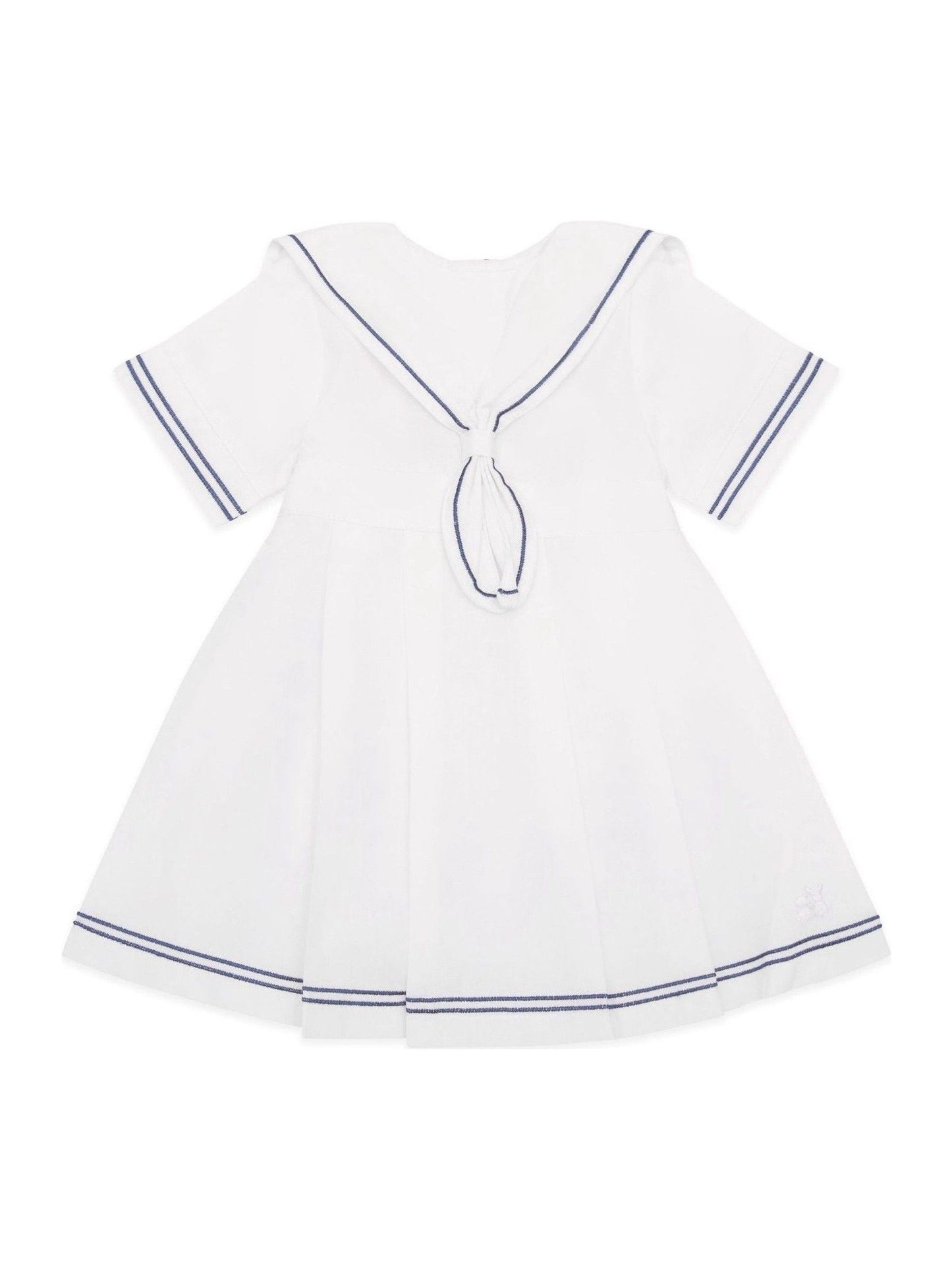 Emile Et Rose White Sailor Style Dress image 3