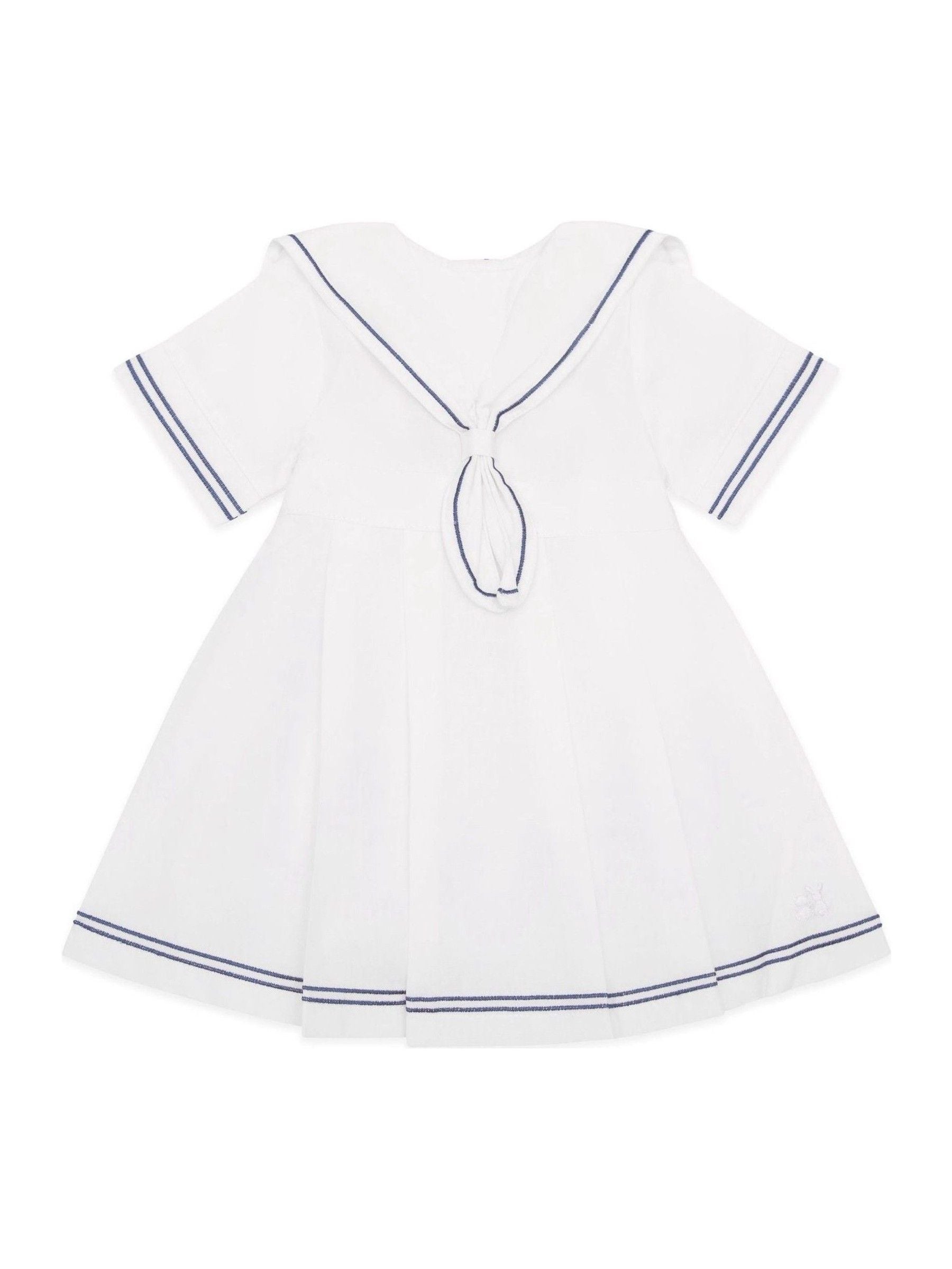 Emile Et Rose White Sailor Style Dress image 3