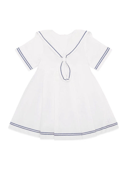Emile Et Rose White Sailor Style Dress image 3
