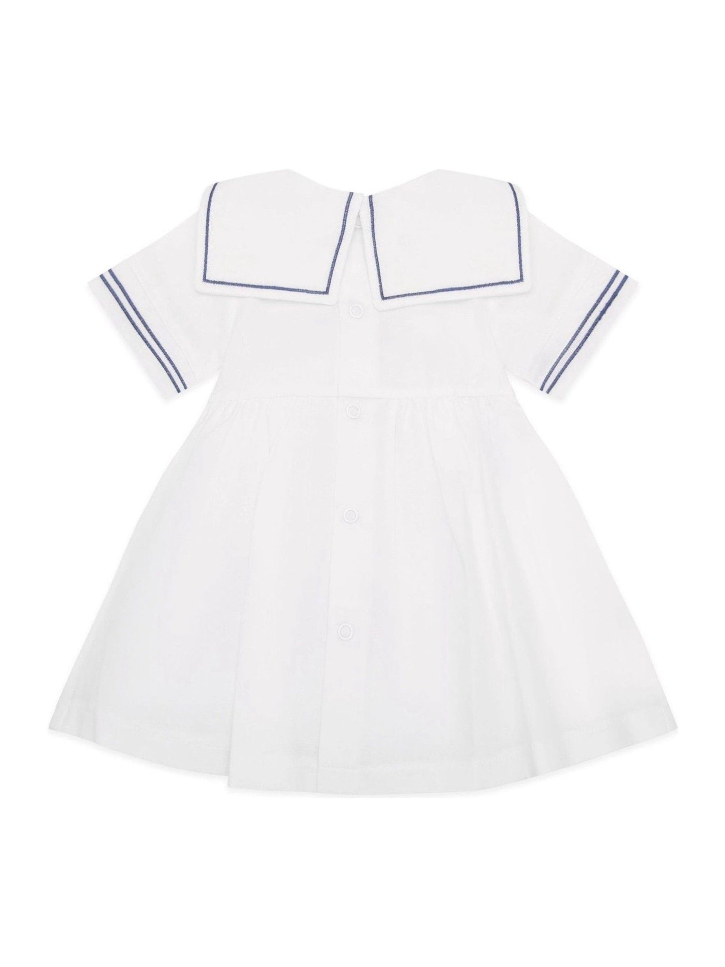 Emile Et Rose White Sailor Style Dress image 4