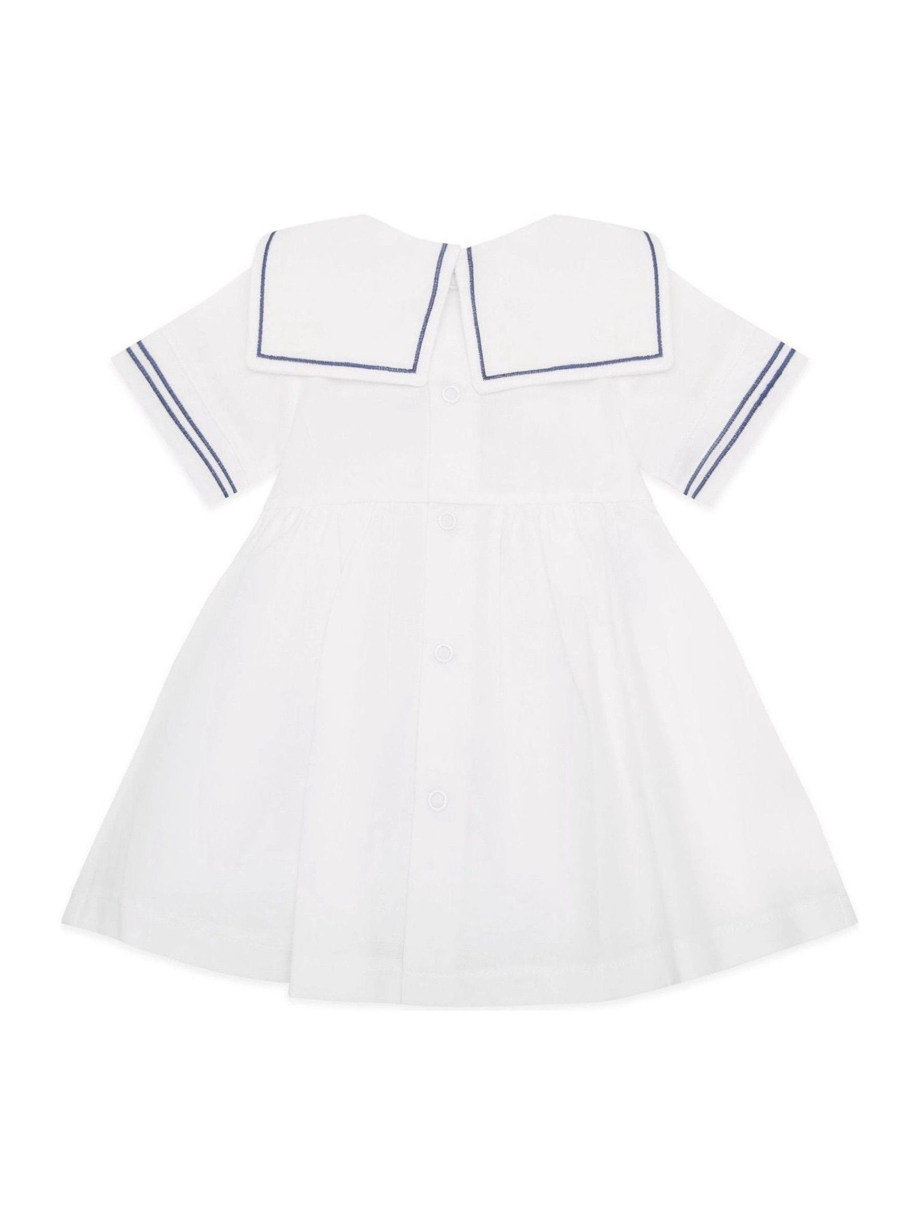 Emile Et Rose White Sailor Style Dress image 4
