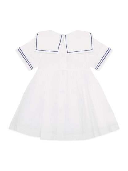 Emile Et Rose White Sailor Style Dress image 4