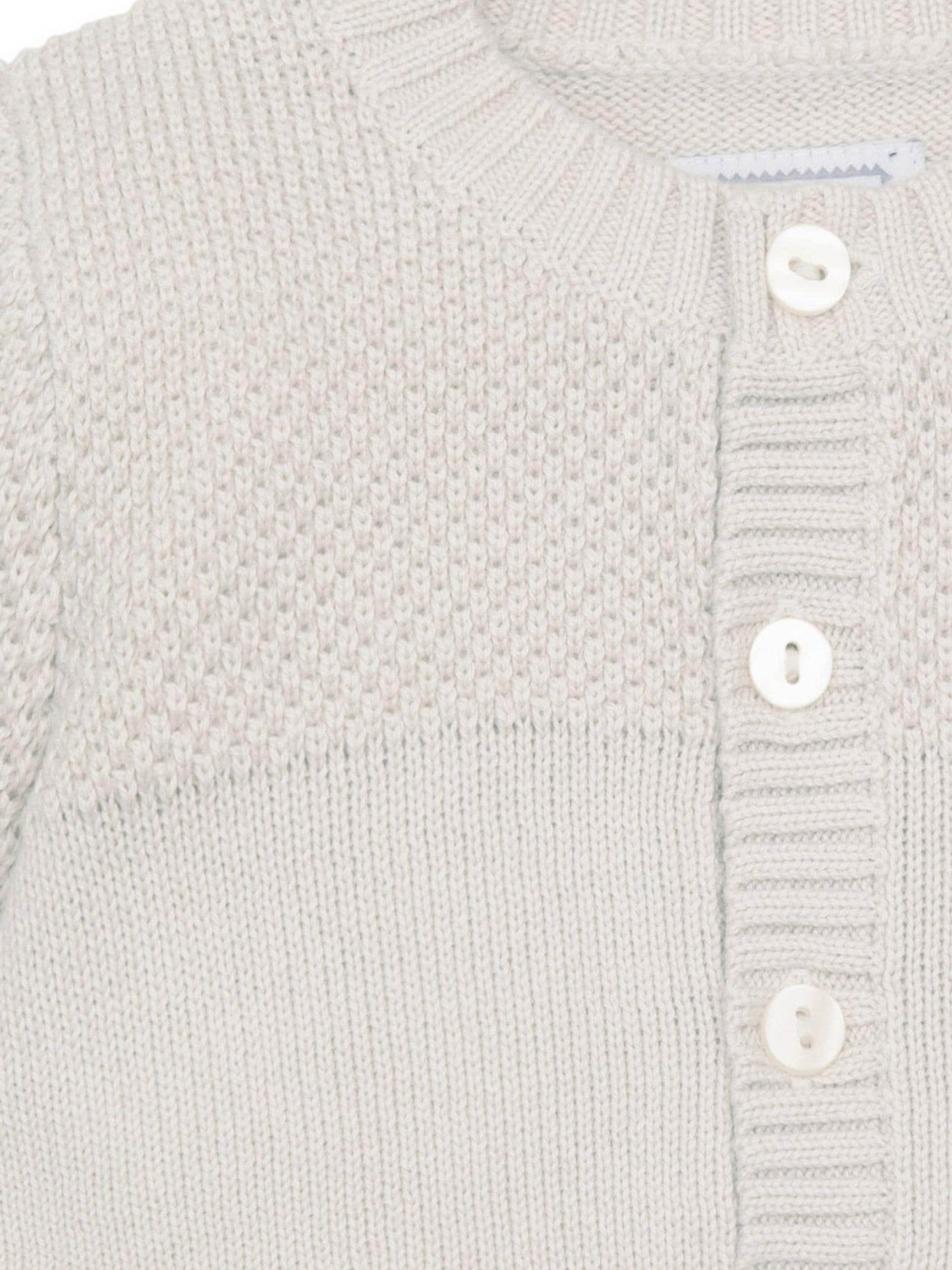 Dsiney Kidz - Emile Et Rose Natural True Knit Baby Cotton Cardigan image 4