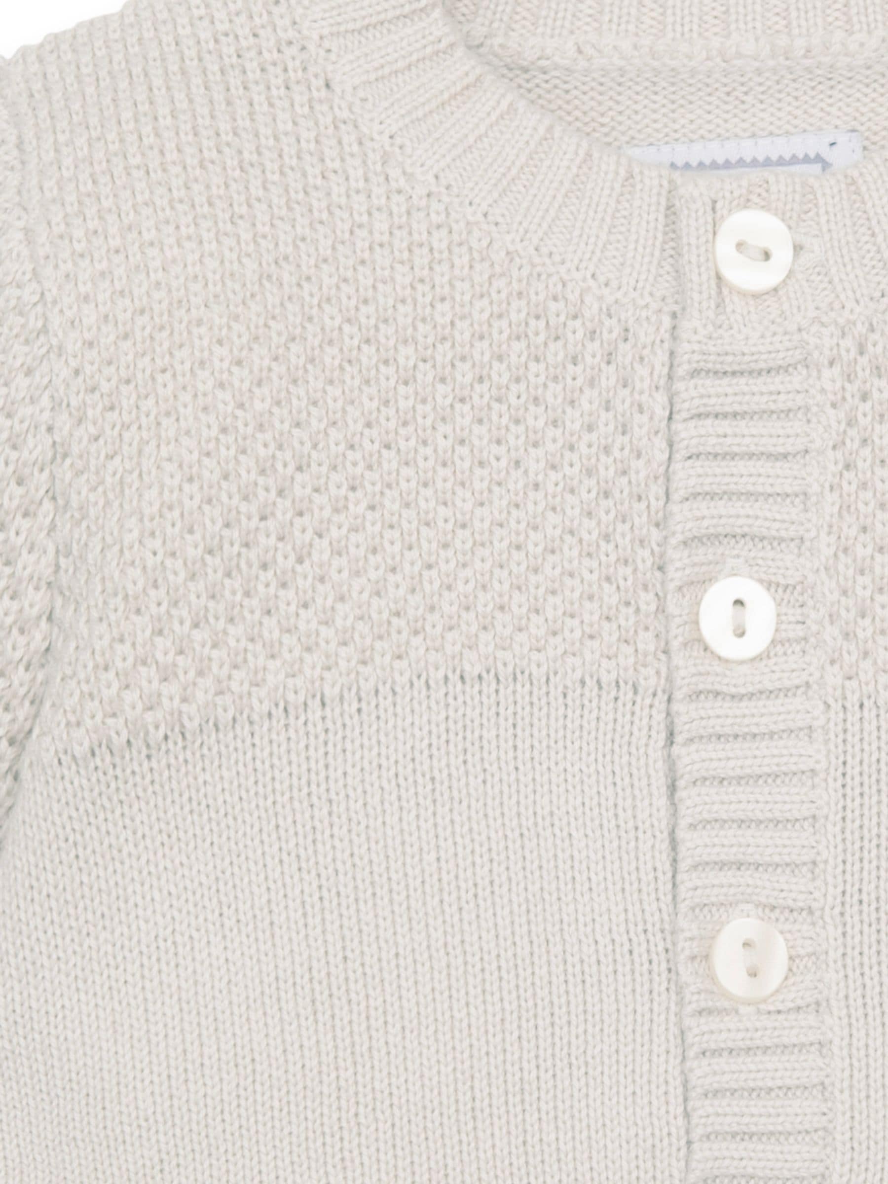 Dsiney Kidz - Emile Et Rose Natural True Knit Baby Cotton Cardigan image 4