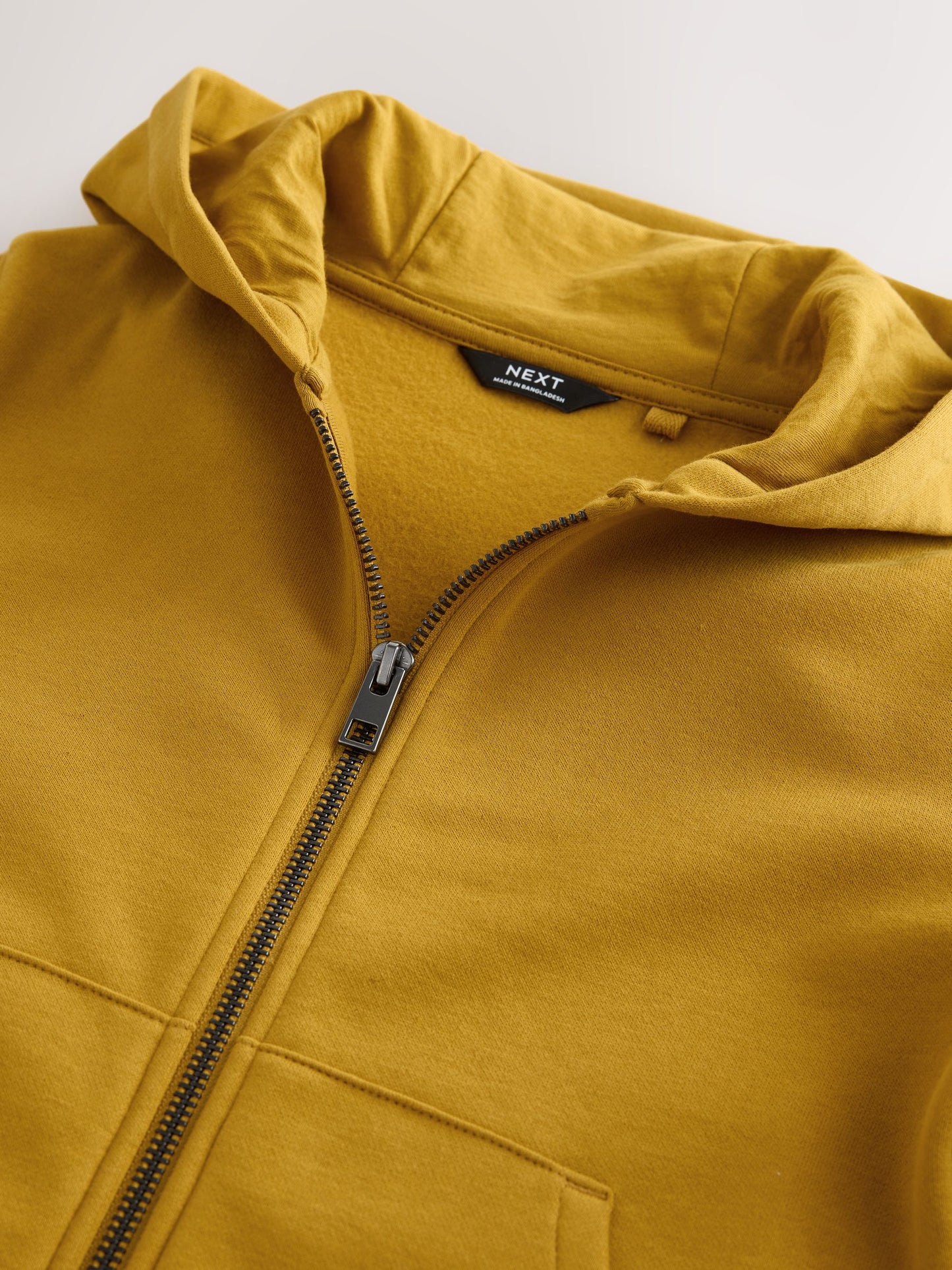 Dsiney Kidz - Ochre Yellow Zip Through Sweat Hoodie (3-16yrs) image 4