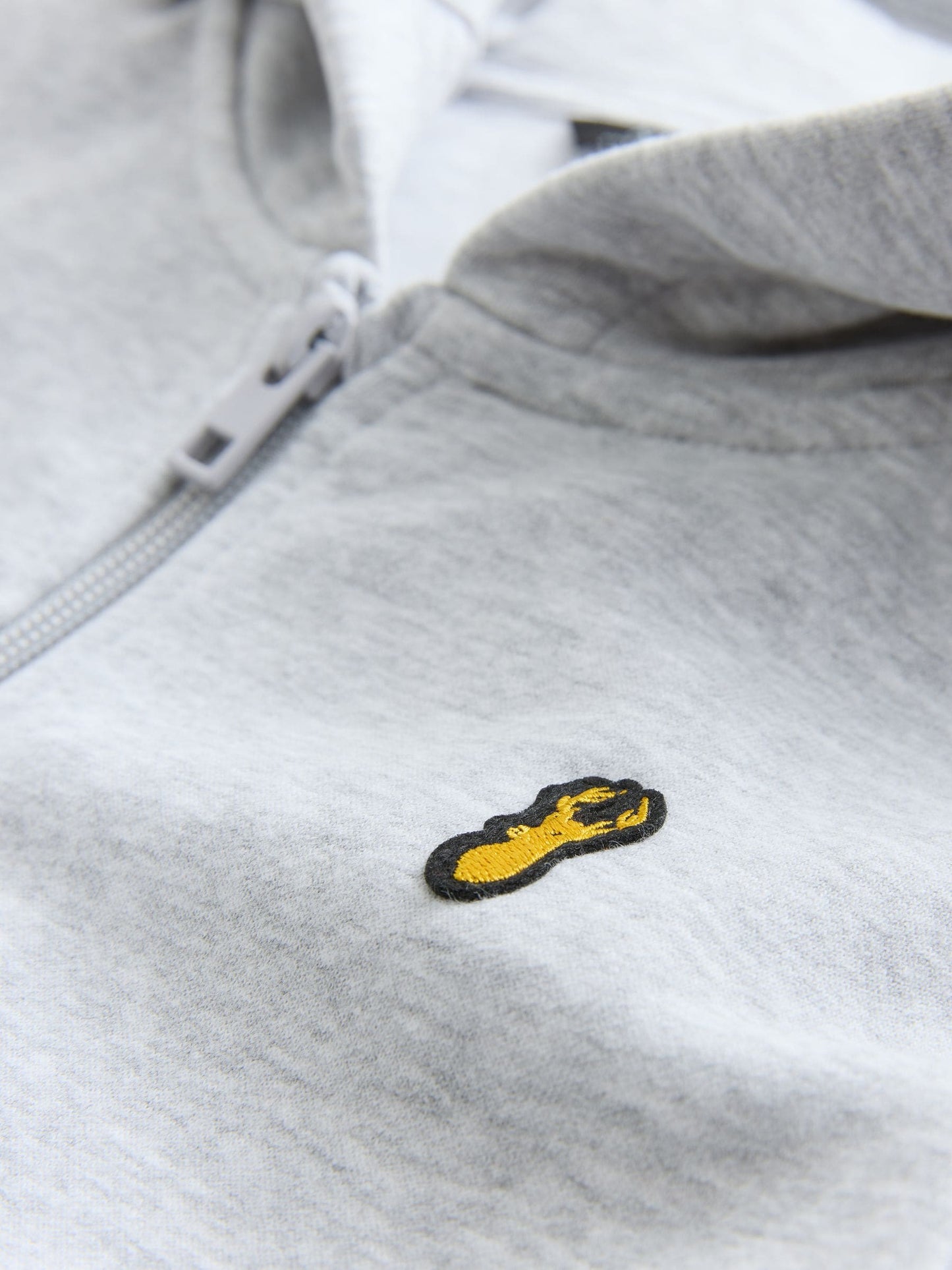 Grey Logo Zip Through Hoodie (3-16yrs)