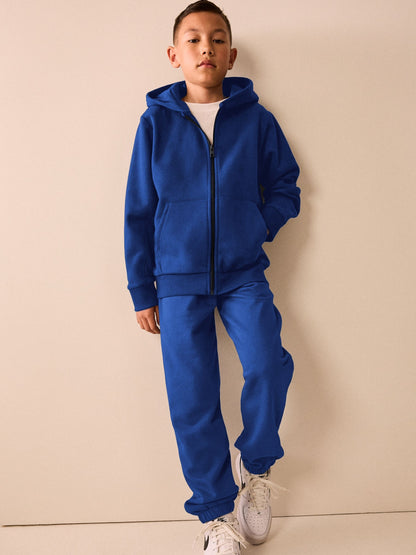 Dsiney Kidz - Cobalt Blue Zip Through Sweat Hoodie (3-16yrs) image 2