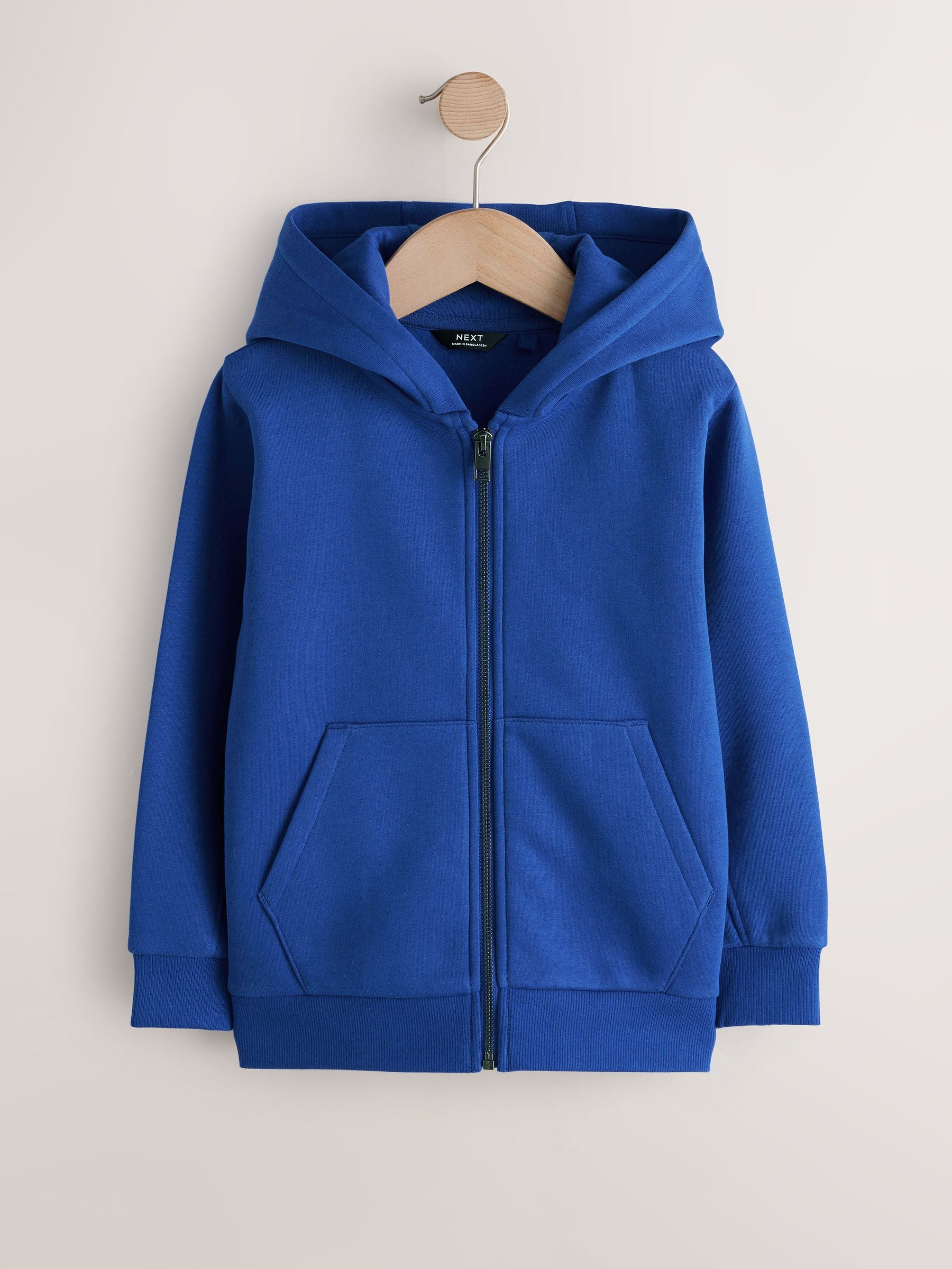 Dsiney Kidz - Cobalt Blue Zip Through Sweat Hoodie (3-16yrs) image 4