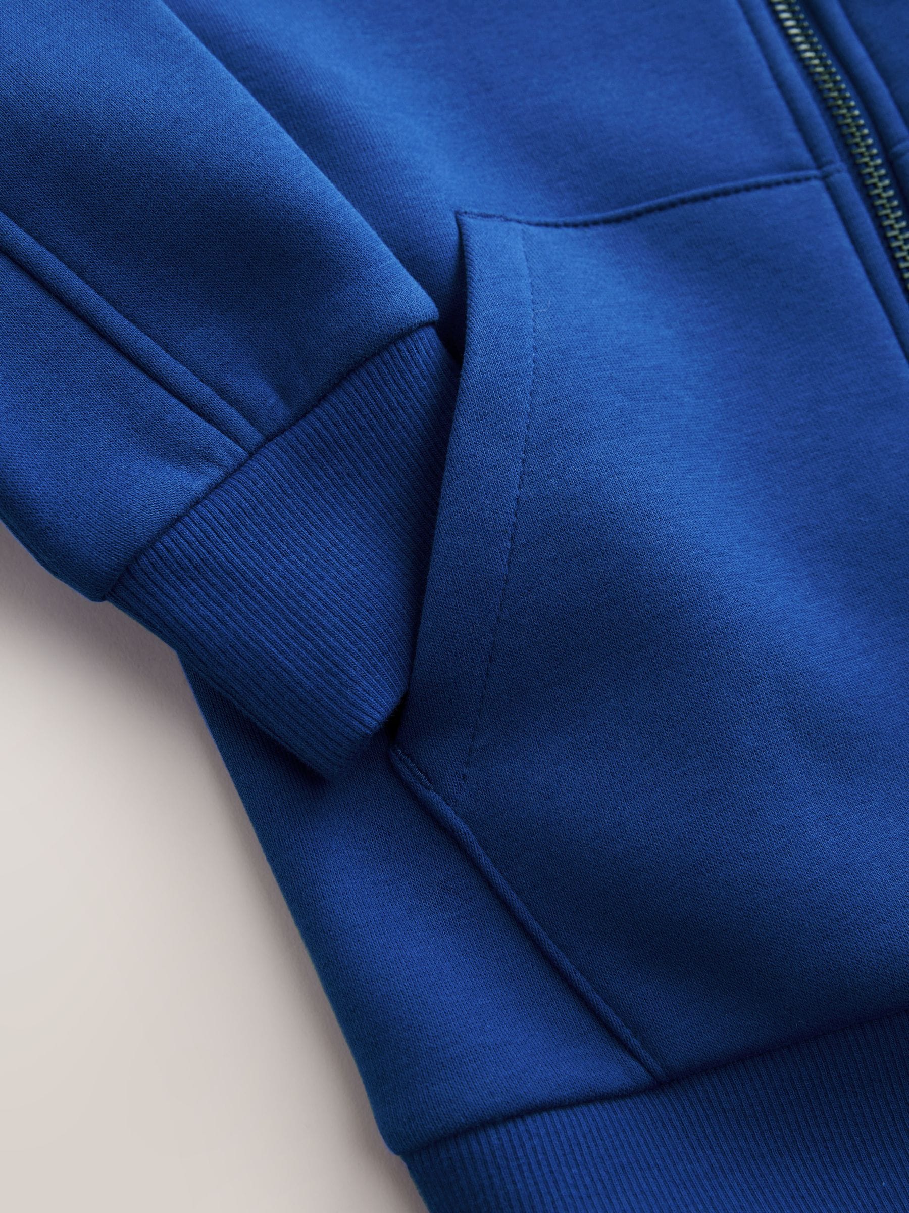 Dsiney Kidz - Cobalt Blue Zip Through Sweat Hoodie (3-16yrs) image 6