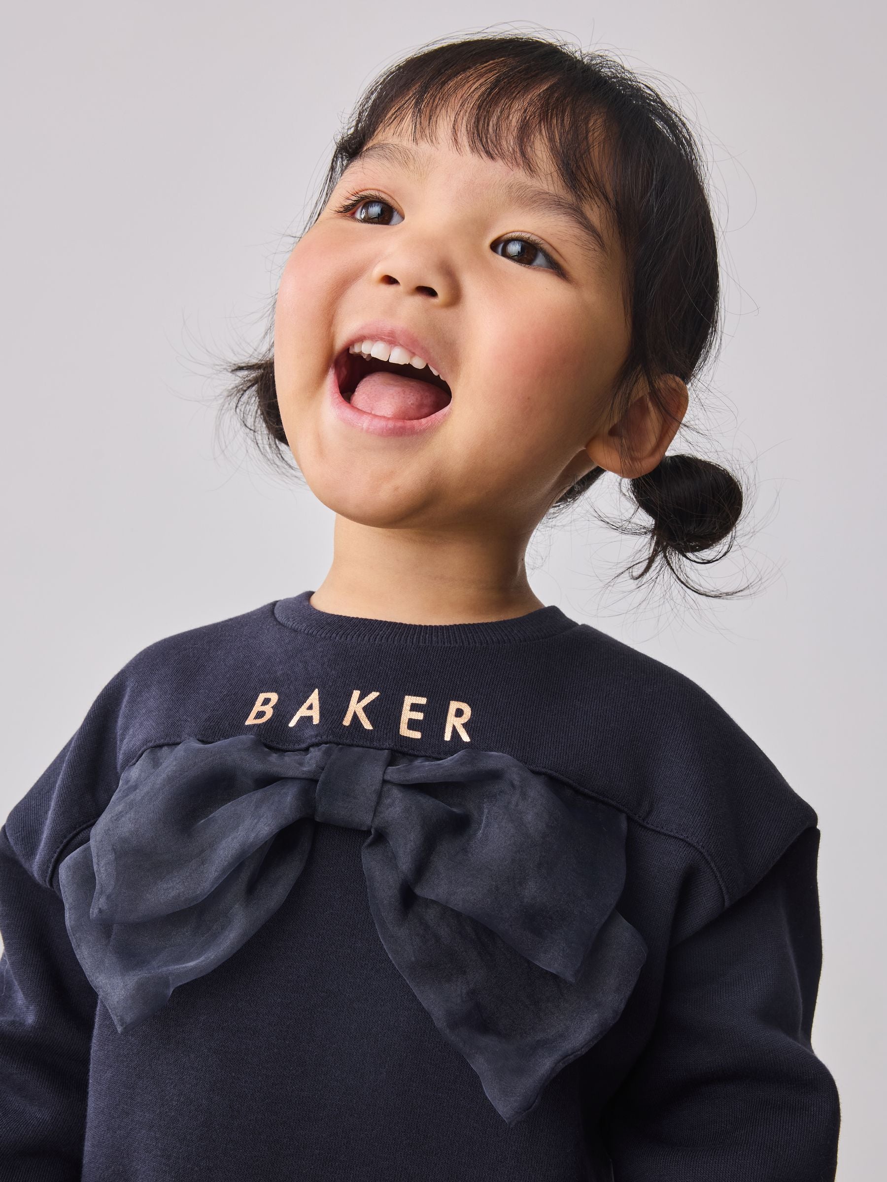 Baker by Ted Baker 2 Piece Longline Bow Sweat and Floral Leggings Set image 3