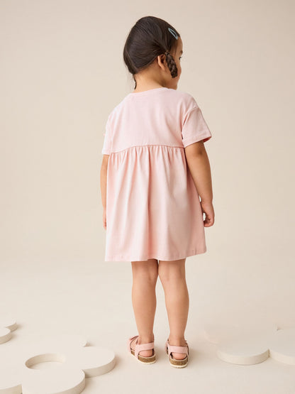 Fairy Pink Jersey Summer Dress (3mths-7yrs)