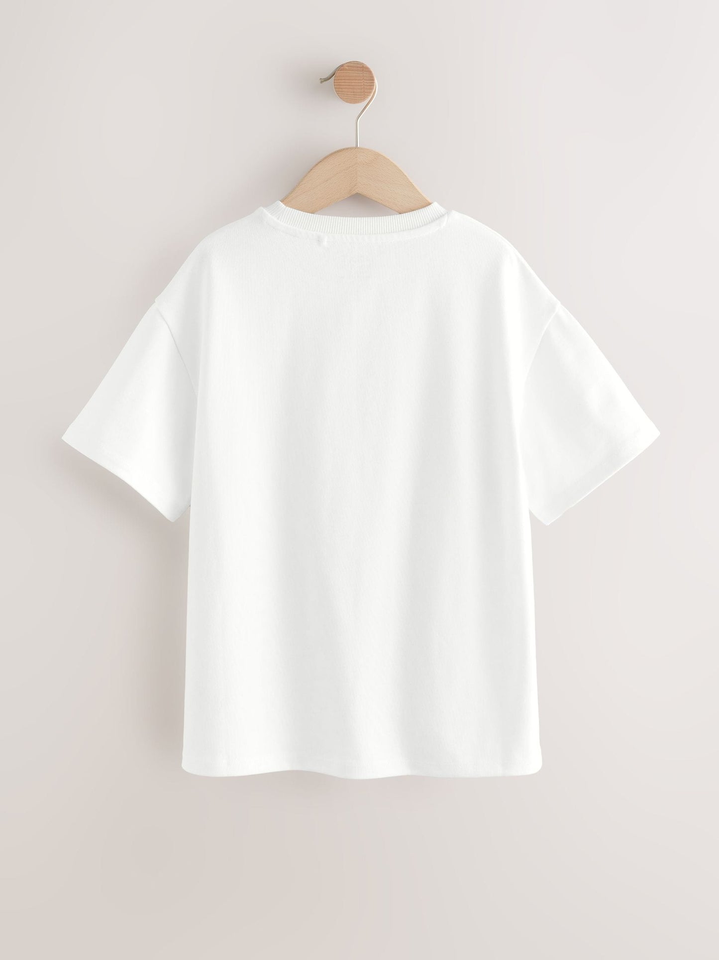 Dsiney Kidz - White Oversized Heavyweight T-Shirt (3-16yrs) image 6