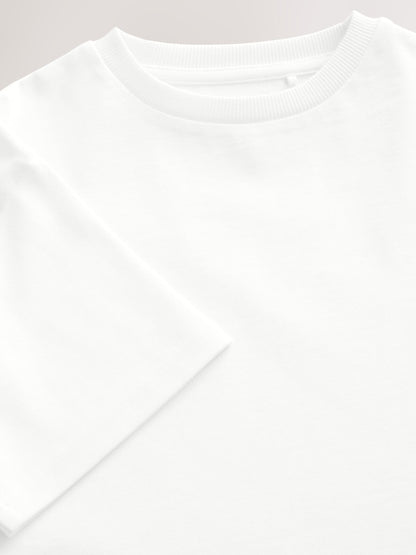 Dsiney Kidz - White Oversized Heavyweight T-Shirt (3-16yrs) image 7