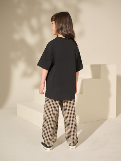 Dsiney Kidz - Black Oversized Heavyweight T-Shirt (3-16yrs) image 3
