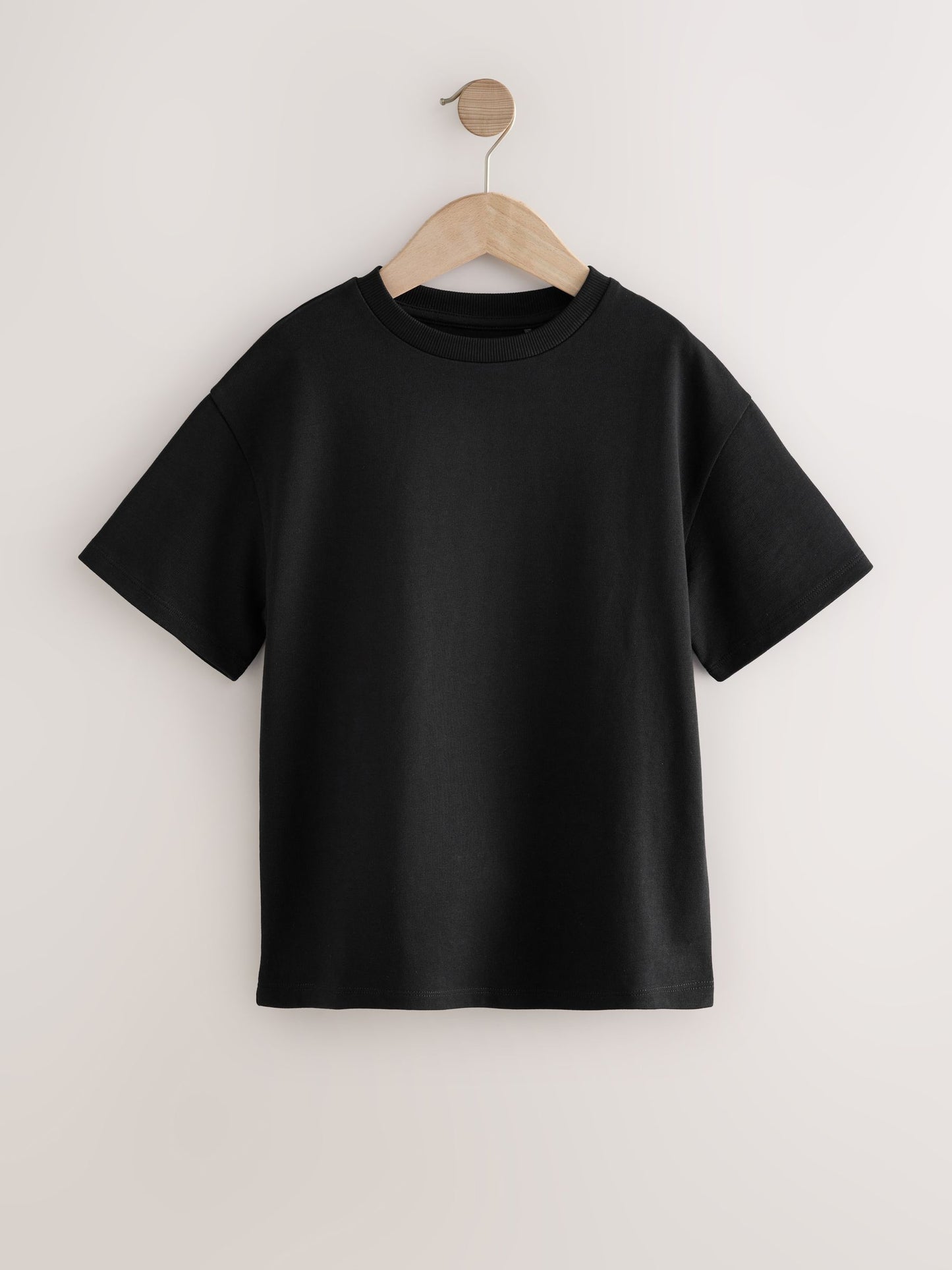 Dsiney Kidz - Black Oversized Heavyweight T-Shirt (3-16yrs) image 4
