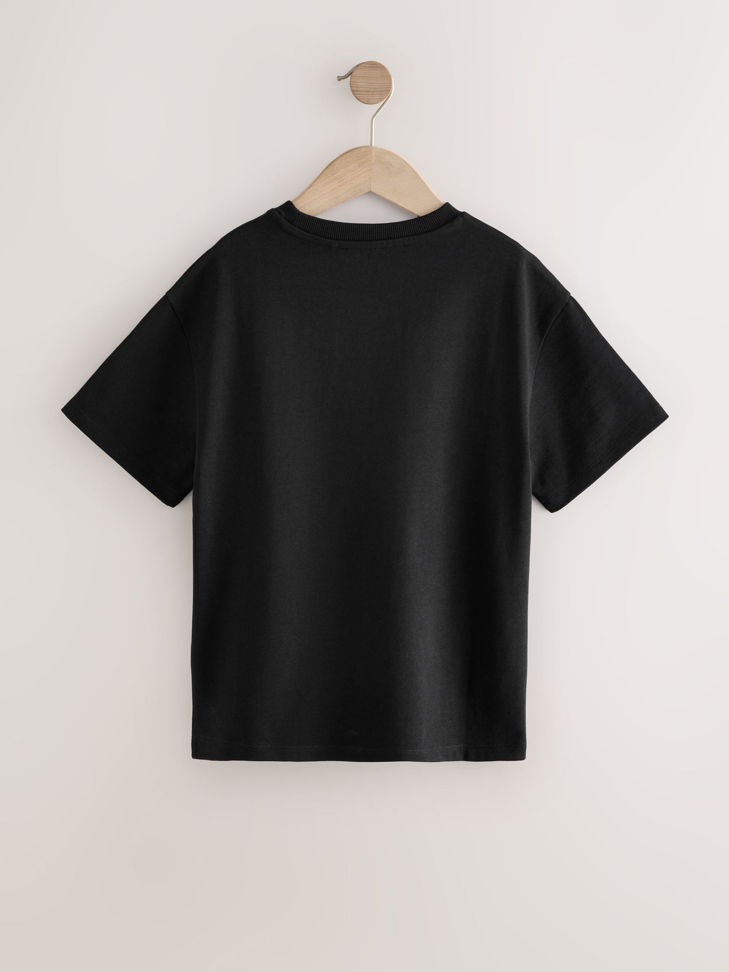 Dsiney Kidz - Black Oversized Heavyweight T-Shirt (3-16yrs) image 5