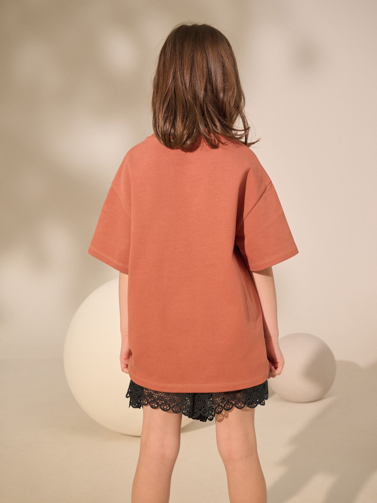 Dsiney Kidz - Rust Oversized Heavyweight T-Shirt (3-16yrs) image 3