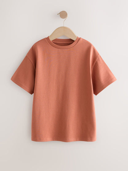Dsiney Kidz - Rust Oversized Heavyweight T-Shirt (3-16yrs) image 4