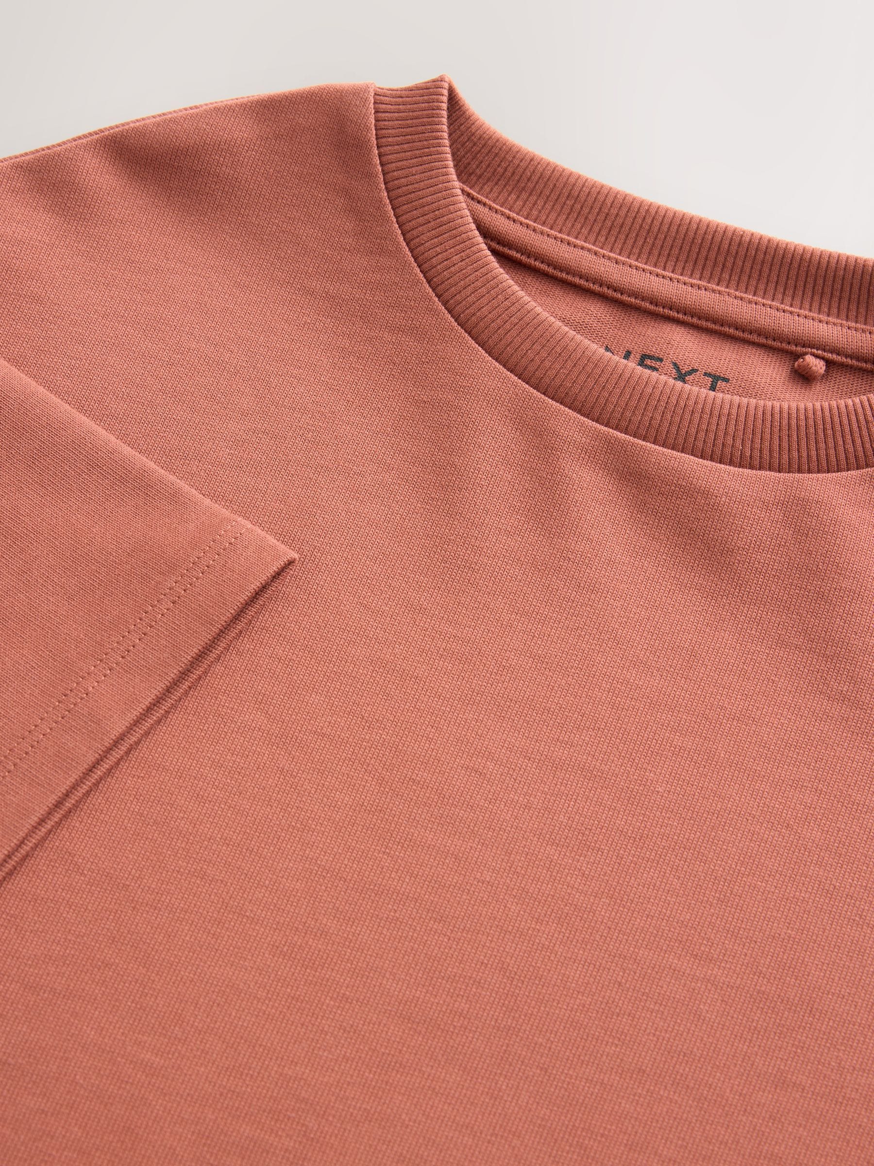 Dsiney Kidz - Rust Oversized Heavyweight T-Shirt (3-16yrs) image 6
