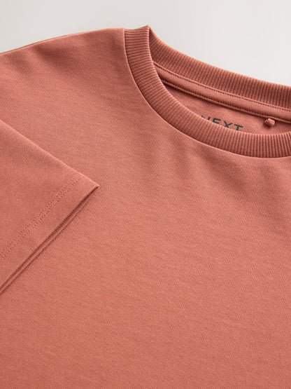 Dsiney Kidz - Rust Oversized Heavyweight T-Shirt (3-16yrs) image 6