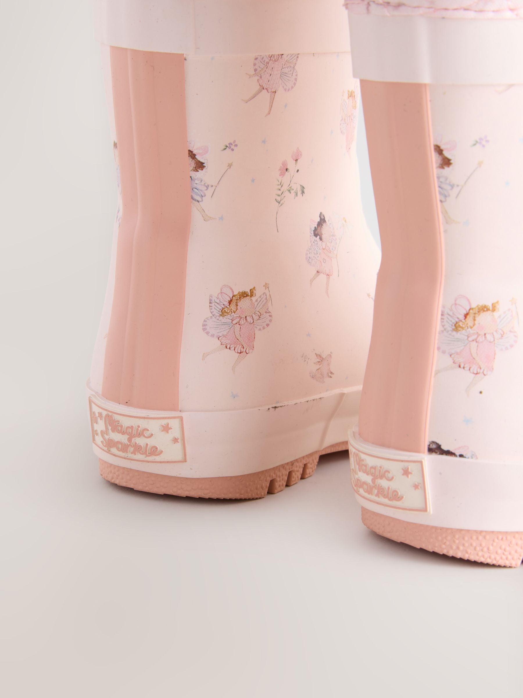 Fairy Pink Character Thinsulate Lined Cuff Wellies image 7