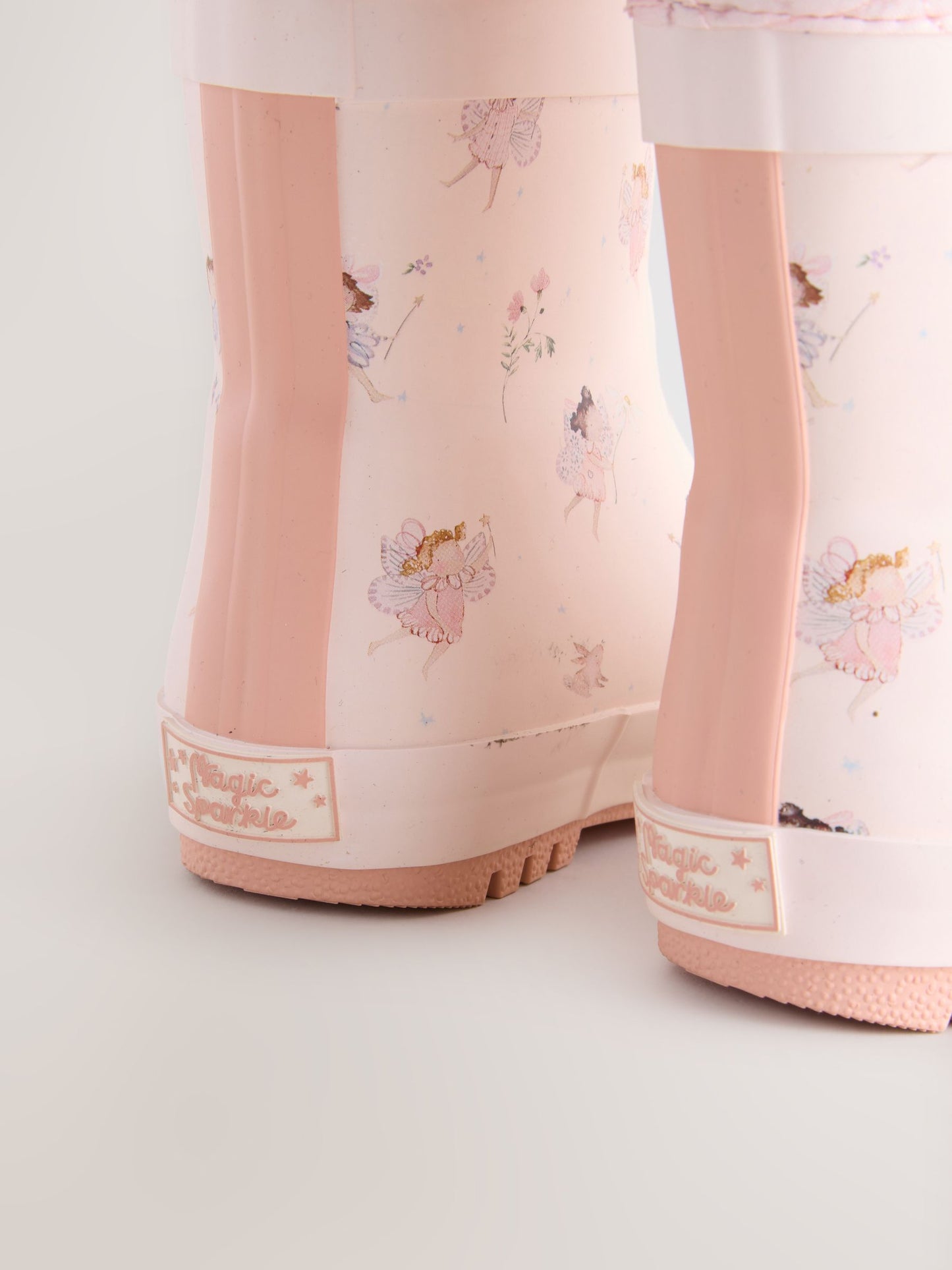 Fairy Pink Character Thinsulate Lined Cuff Wellies image 6