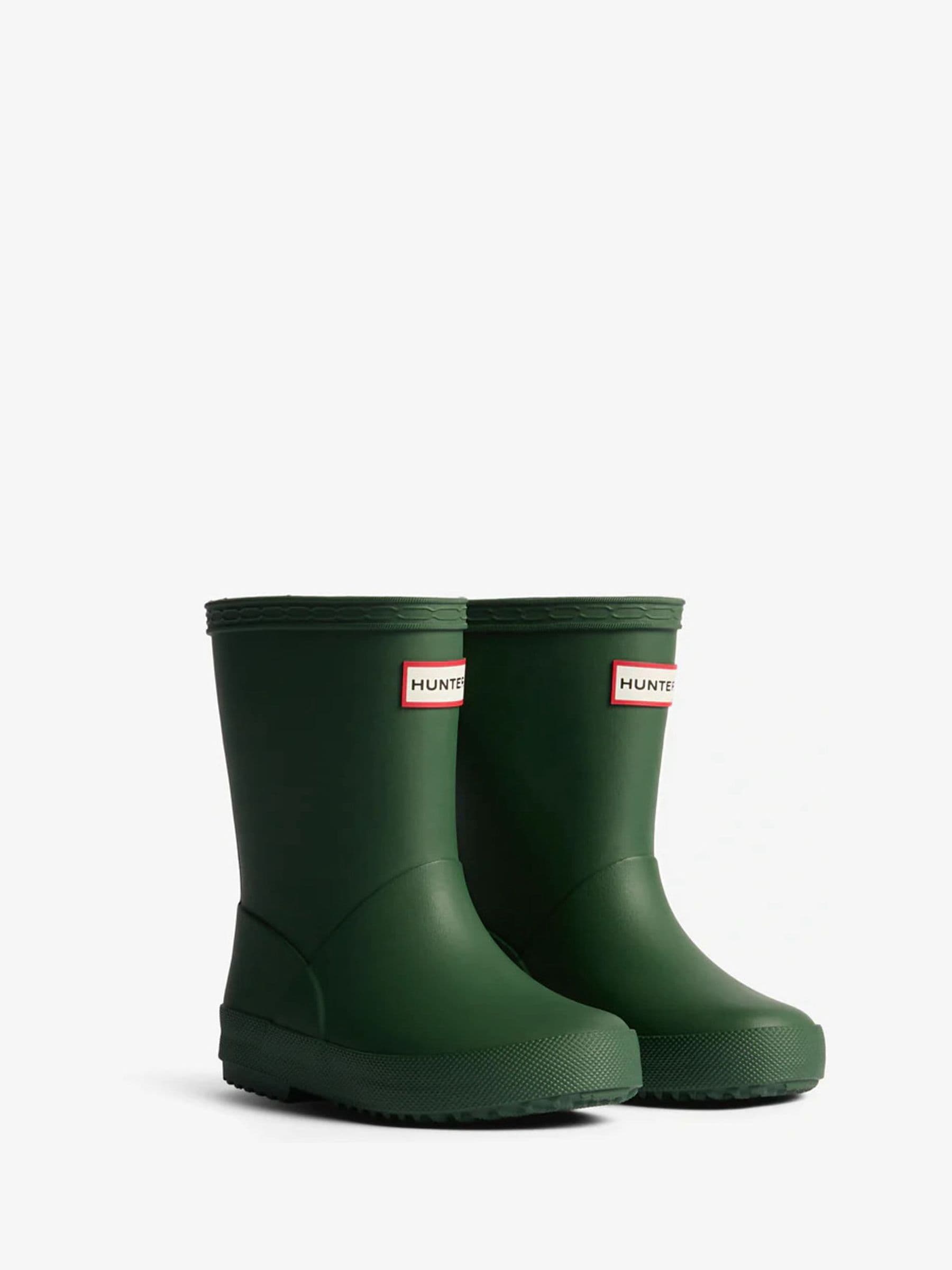 Hunter Green Kids First Insulated Wellington Boots image 2