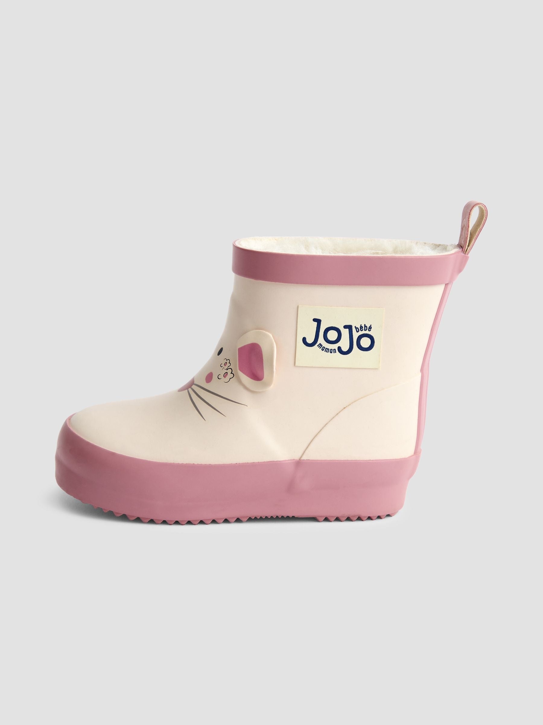 JoJo Maman Bébé Cream Print Short Wellies image 6