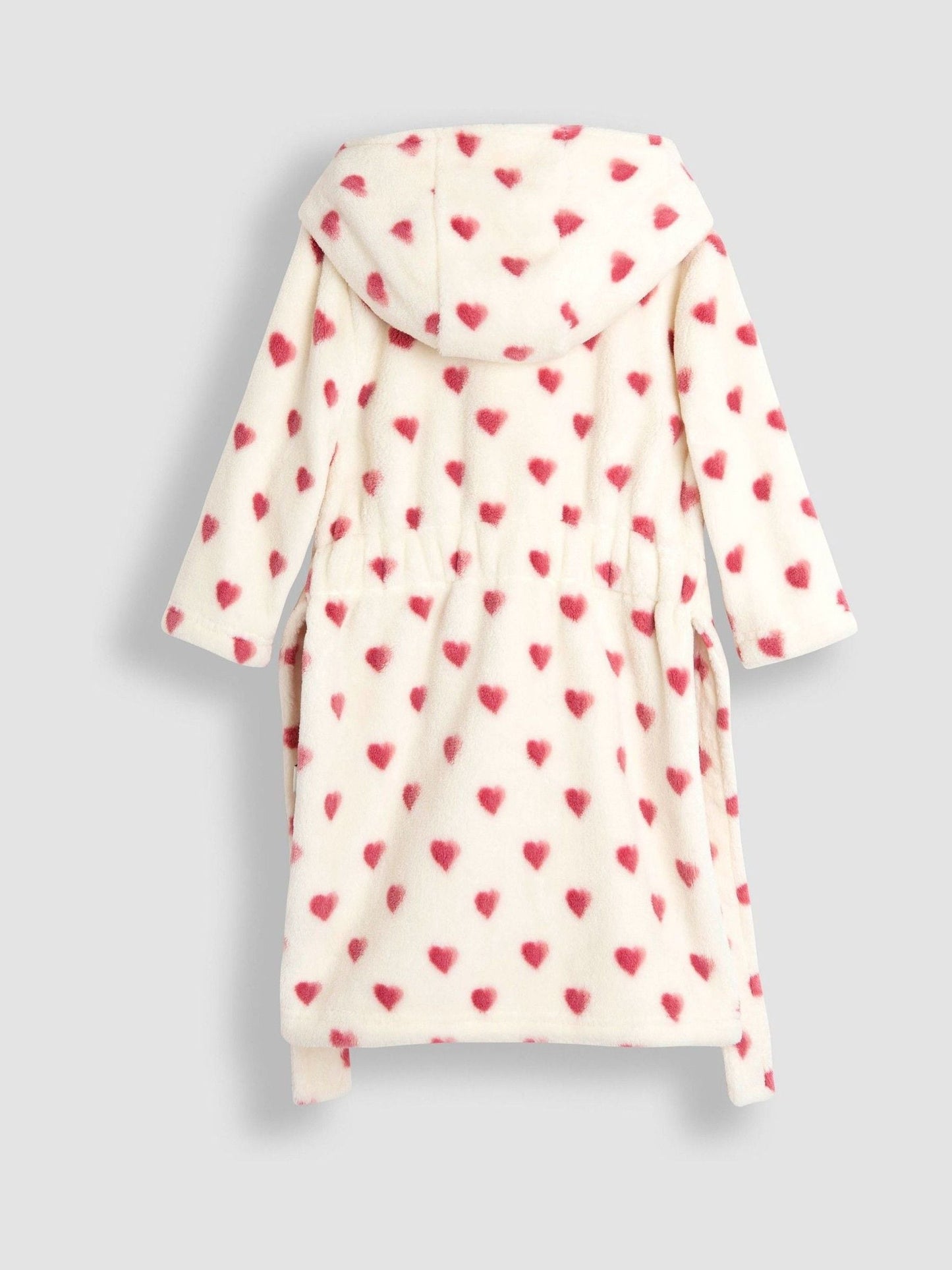 JoJo Maman Bébé Cream Heart Dressing Gown image 5