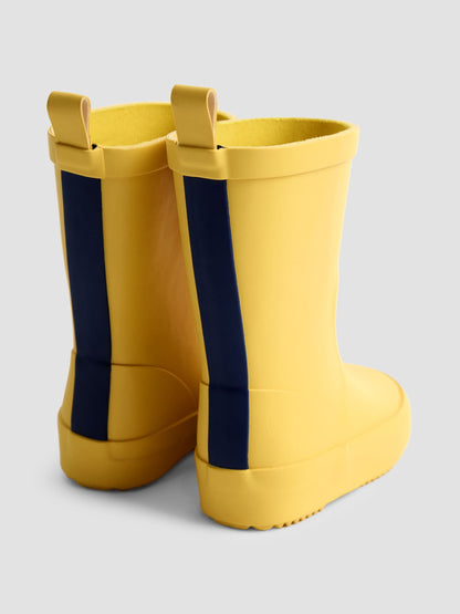 JoJo Maman Bébé Yellow Plain Wellies image 7