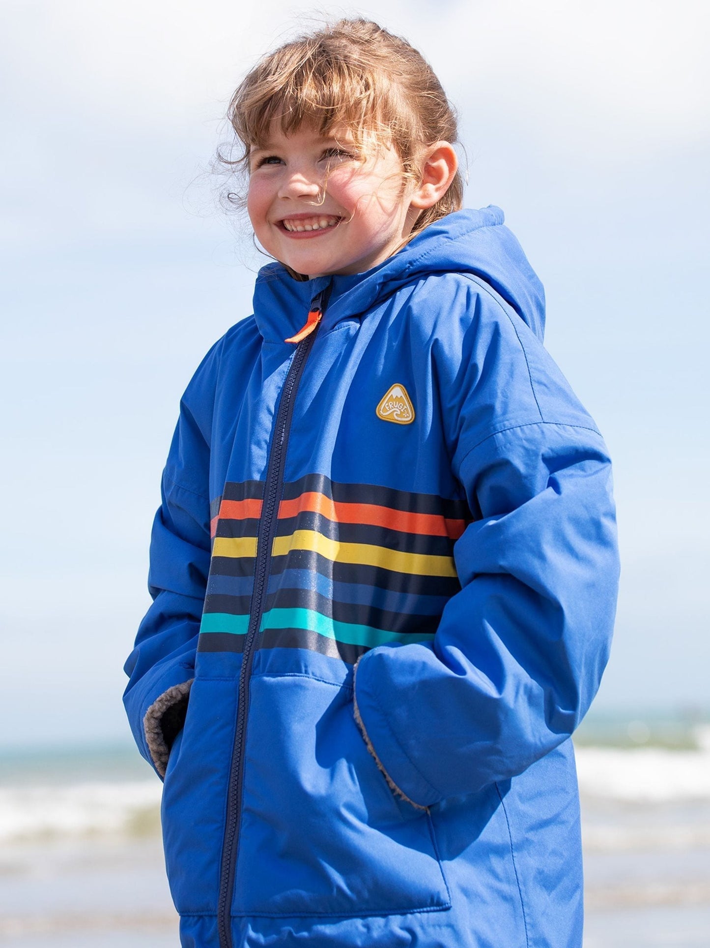 Frugi Blue Atlantic Changing Robe image 1