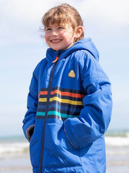 Frugi Blue Atlantic Changing Robe image 1