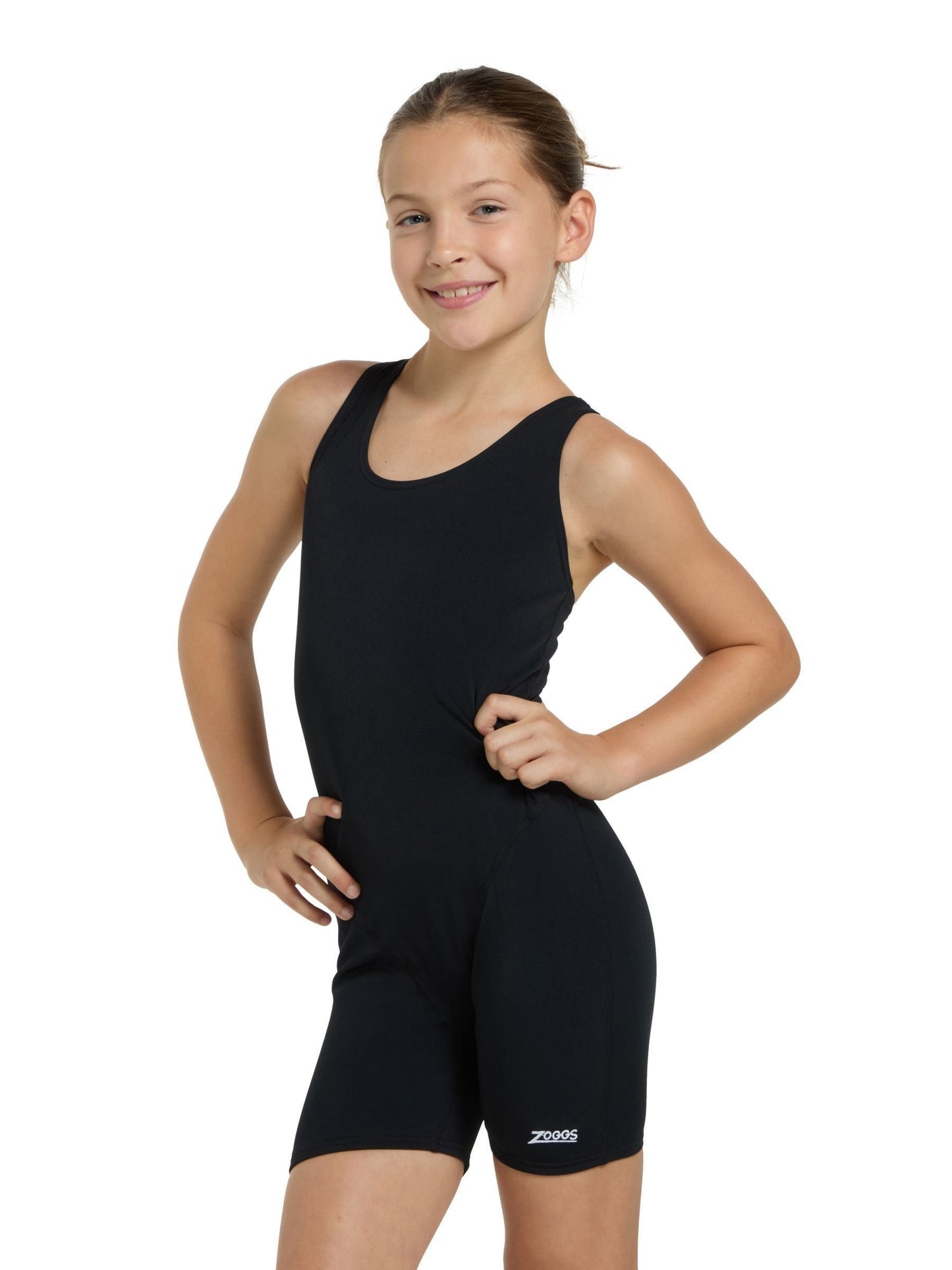 Dsiney Kidz - Zoggs Black Cottesloe Legsuit Swimsuit image 2