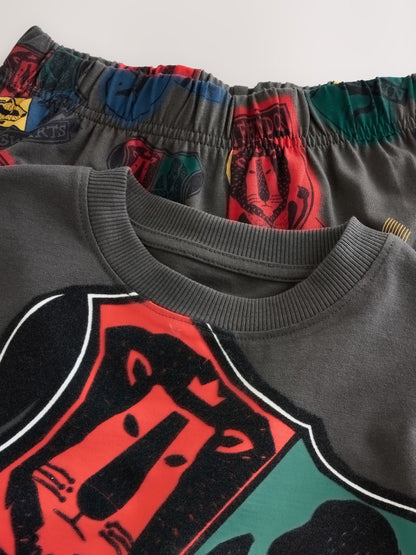 Grey/Blue Harry Potter Single Pyjamas (4-16yrs) image 7