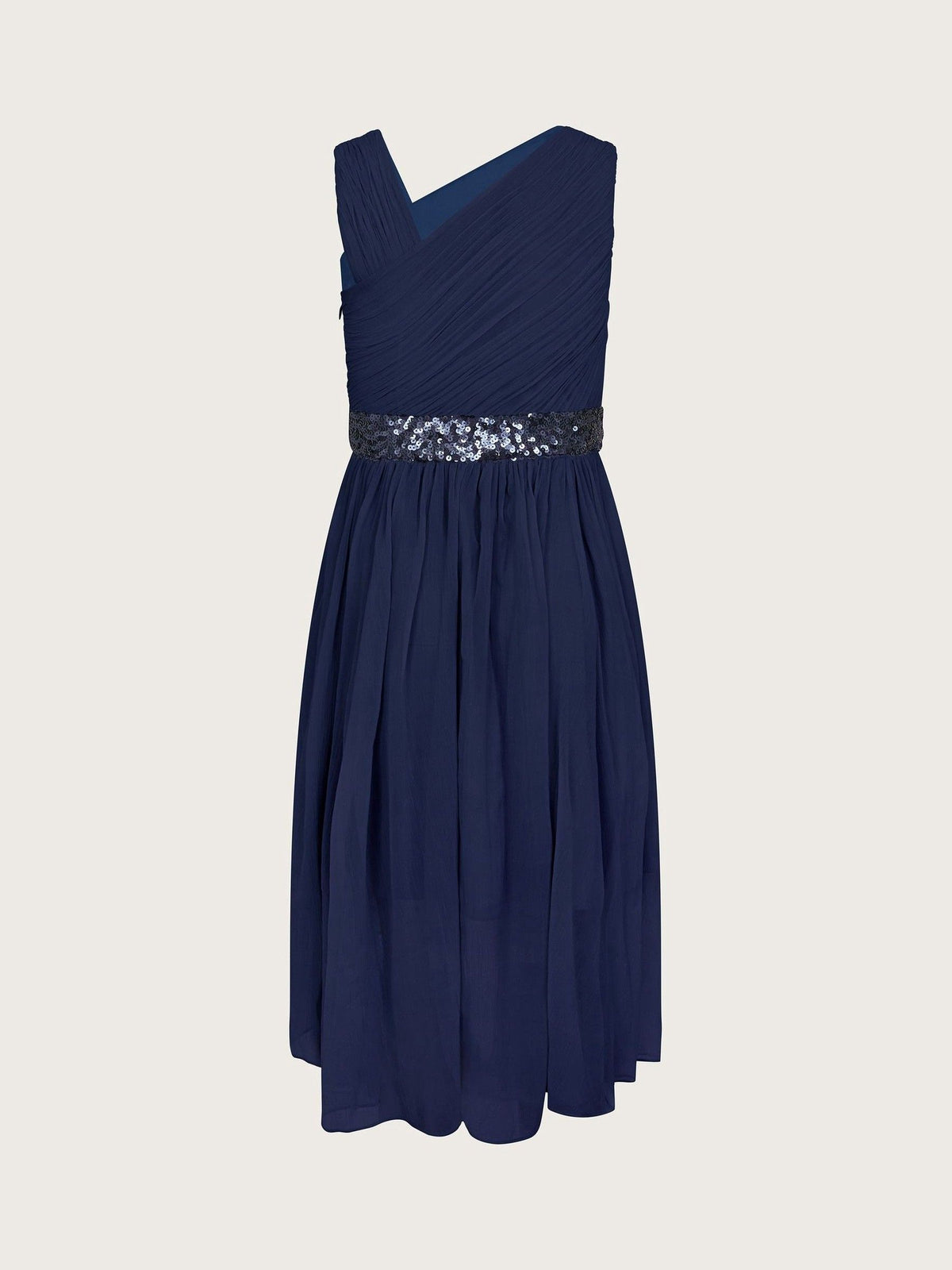 Dsiney Kidz - Monsoon Blue Abigail One-Shoulder Prom Dress image 3