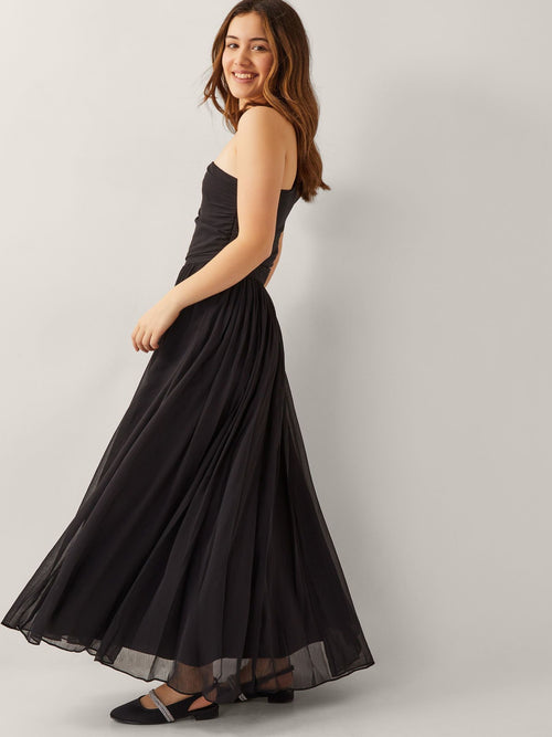 Dsiney Kidz - Monsoon Black Texas One Shoulder Prom Dress image 1