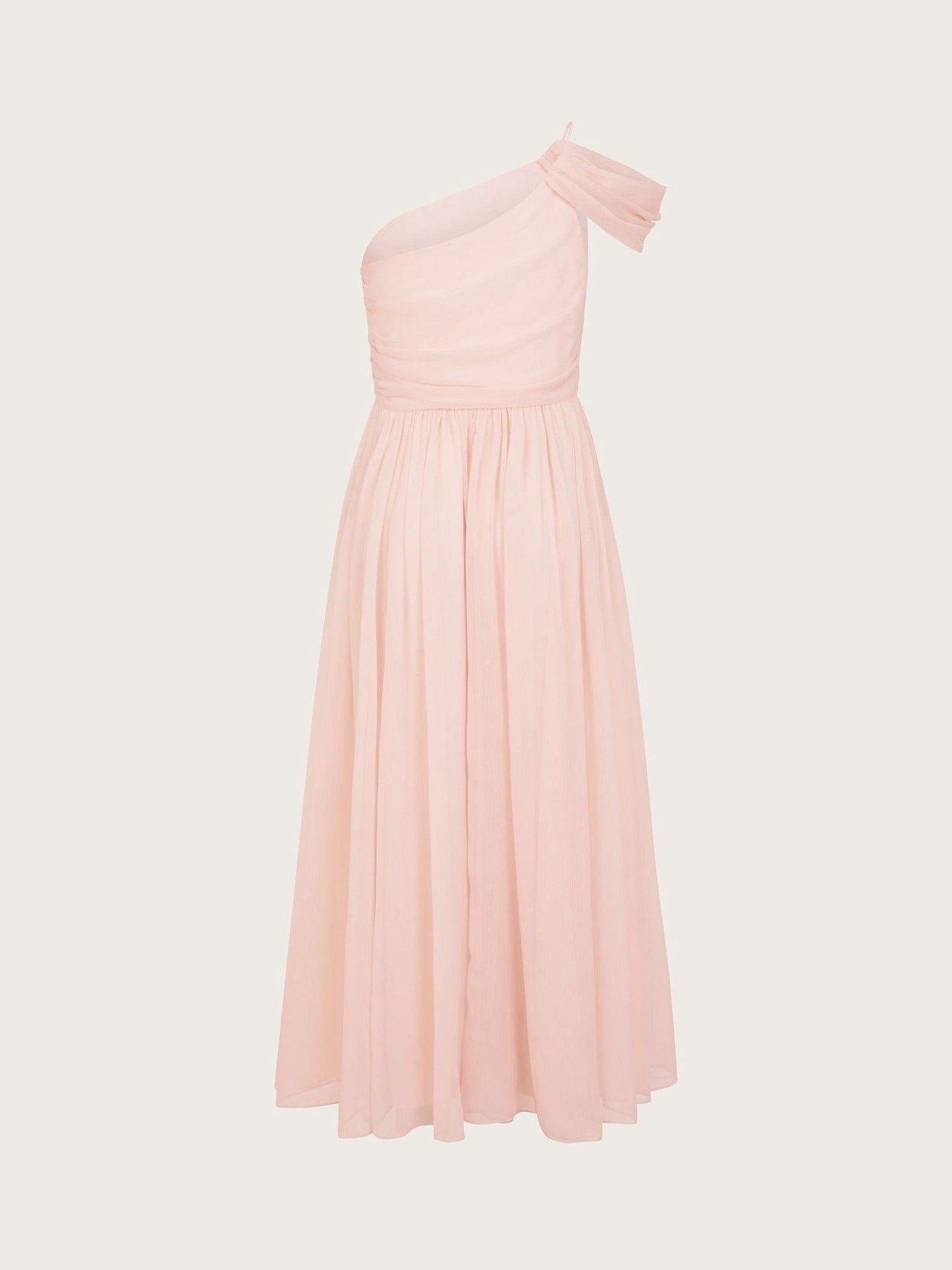 Monsoon Pink Texas One Shoulder Prom Dress image 3