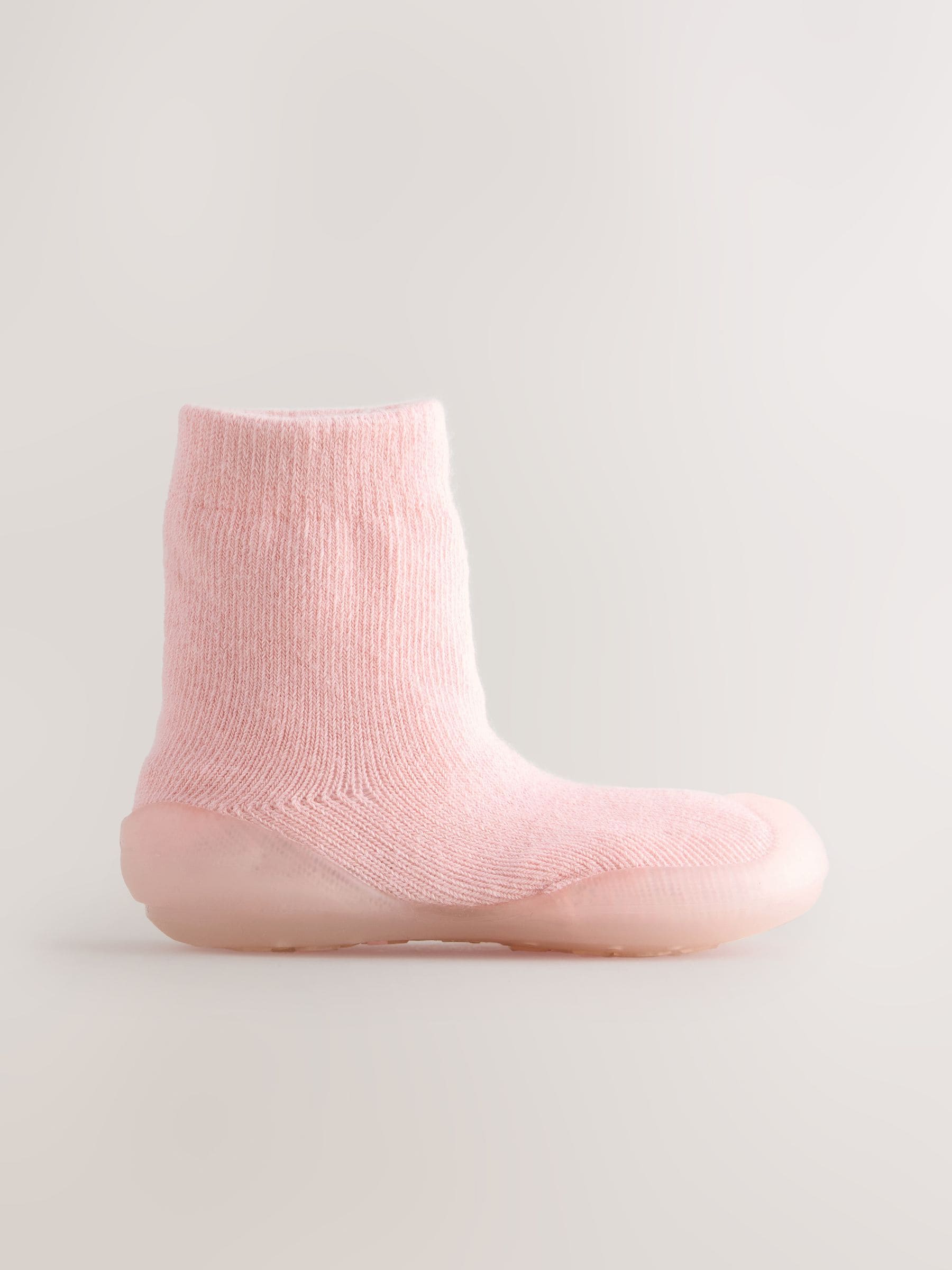 Pink Crawler Sock Shoes image 2