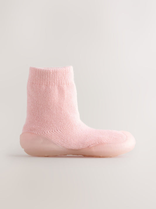 Pink Crawler Sock Shoes image 2