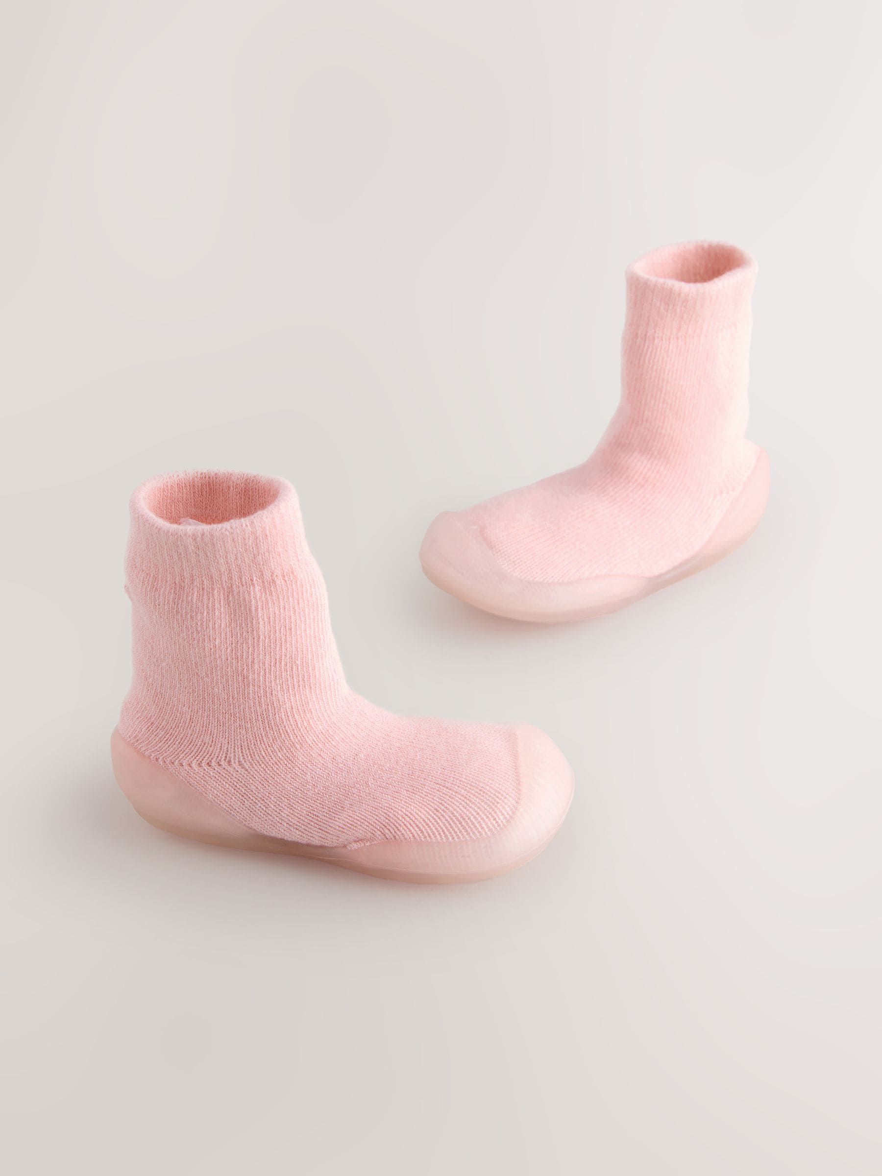 Pink Crawler Sock Shoes image 5