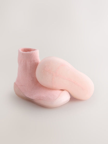 Pink Crawler Sock Shoes image 6